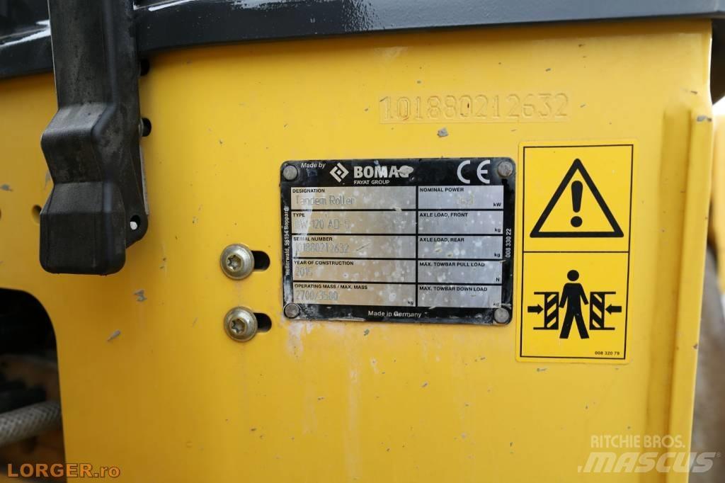 Bomag BW 120 AD-5 Rodillos de doble tambor