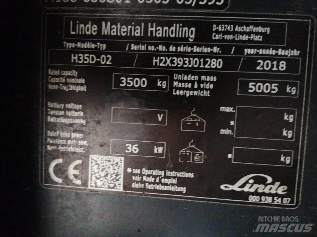 Linde H35D-02 Carretillas diesel
