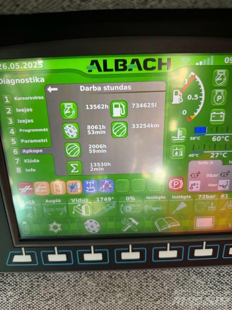 Albach Diamant 2000 Arrastrador de troncos