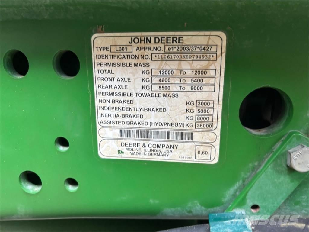 John Deere 6170R Tractores
