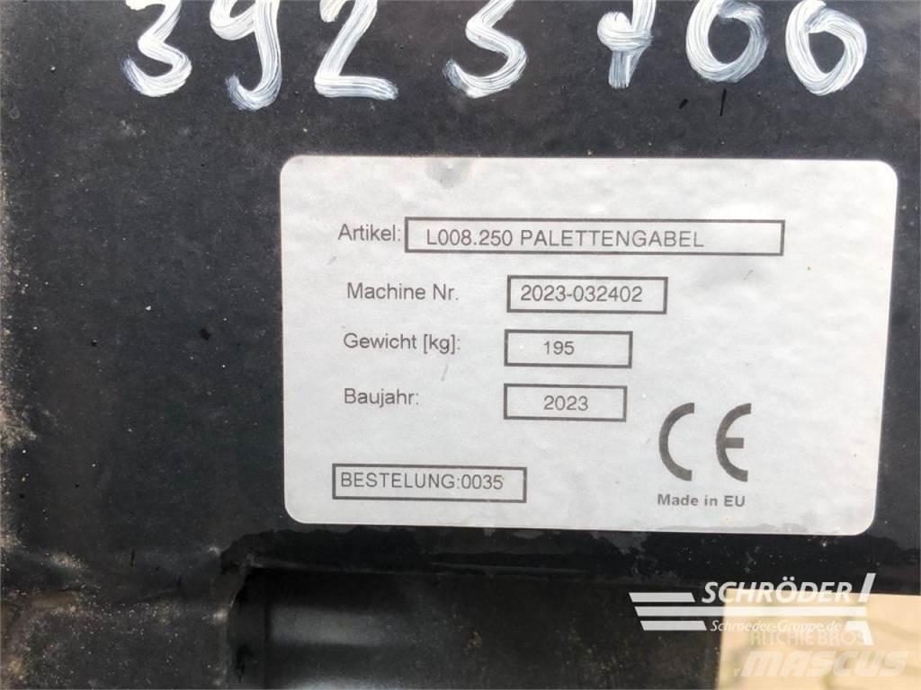 Talex L008.250 Uñas para carretilla