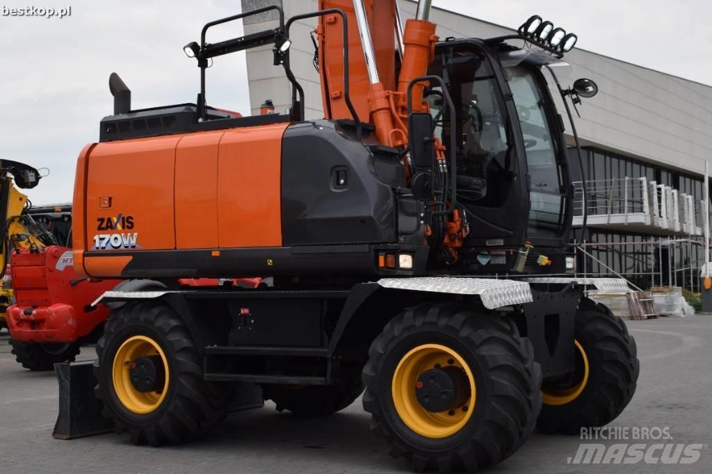 Hitachi ZX170 W-6 Excavadoras de ruedas