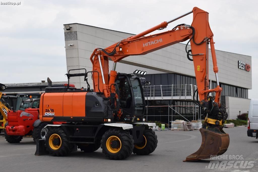 Hitachi ZX170 W-6 Excavadoras de ruedas