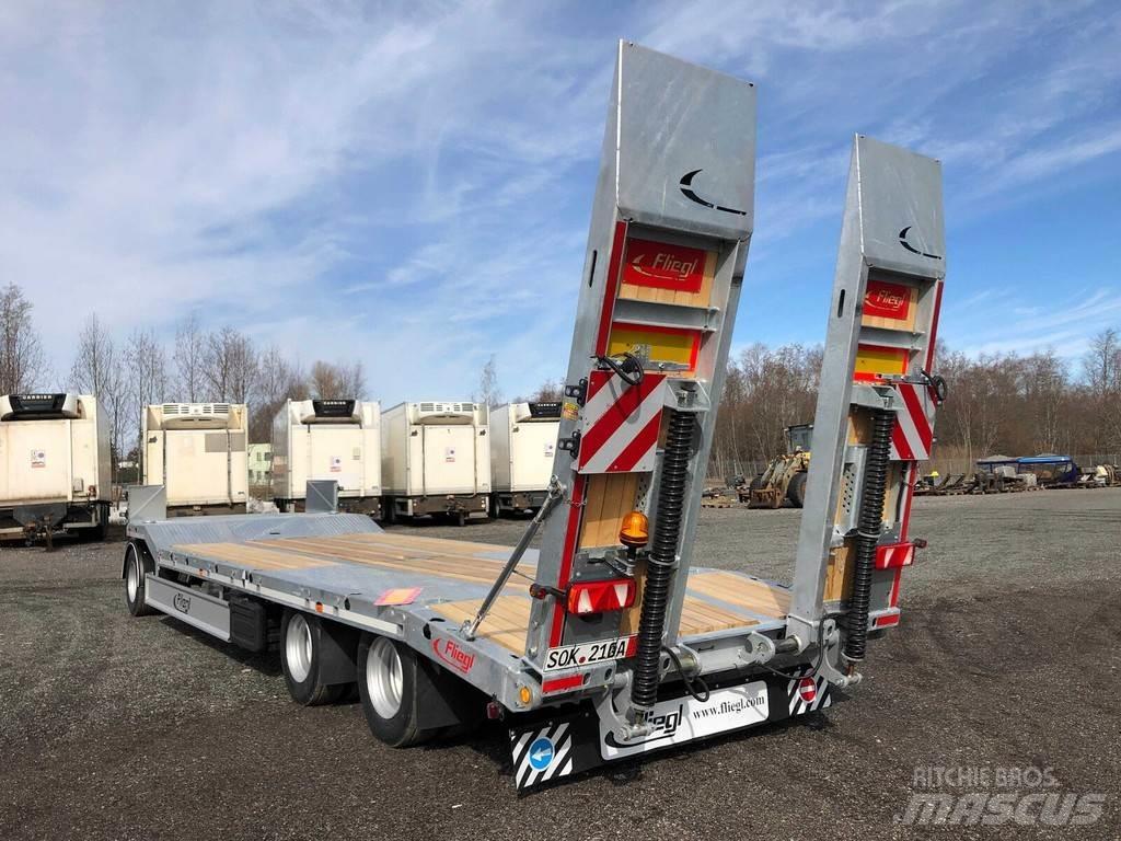 Fliegl DTS-S 300 Góndola de cama rebajada