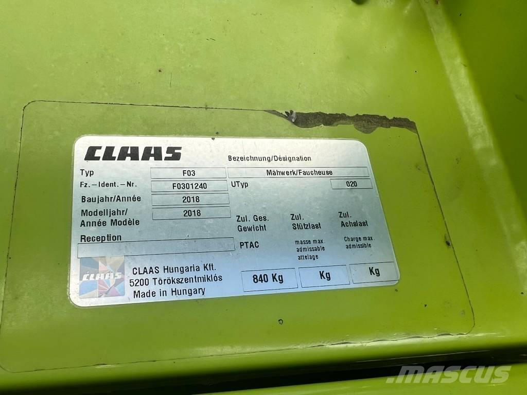CLAAS Corto 310 FN Segadoras