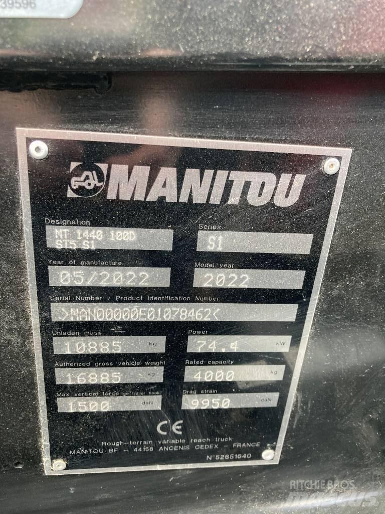 Manitou MT 1440 Carretillas telescópicas