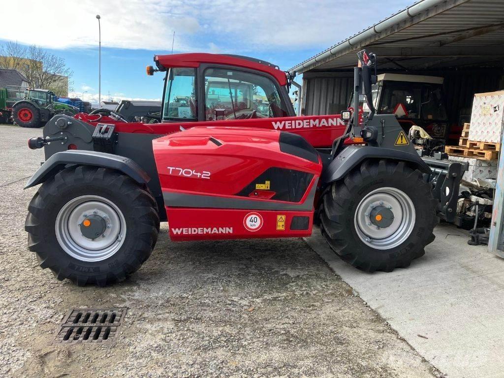 Weidemann T7042 Manipuladores telescópicos agrícolas