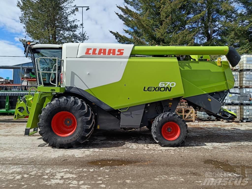 CLAAS Lexion 670 Cosechadoras combinadas