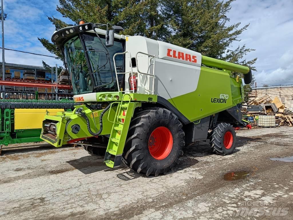 CLAAS Lexion 670 Cosechadoras combinadas