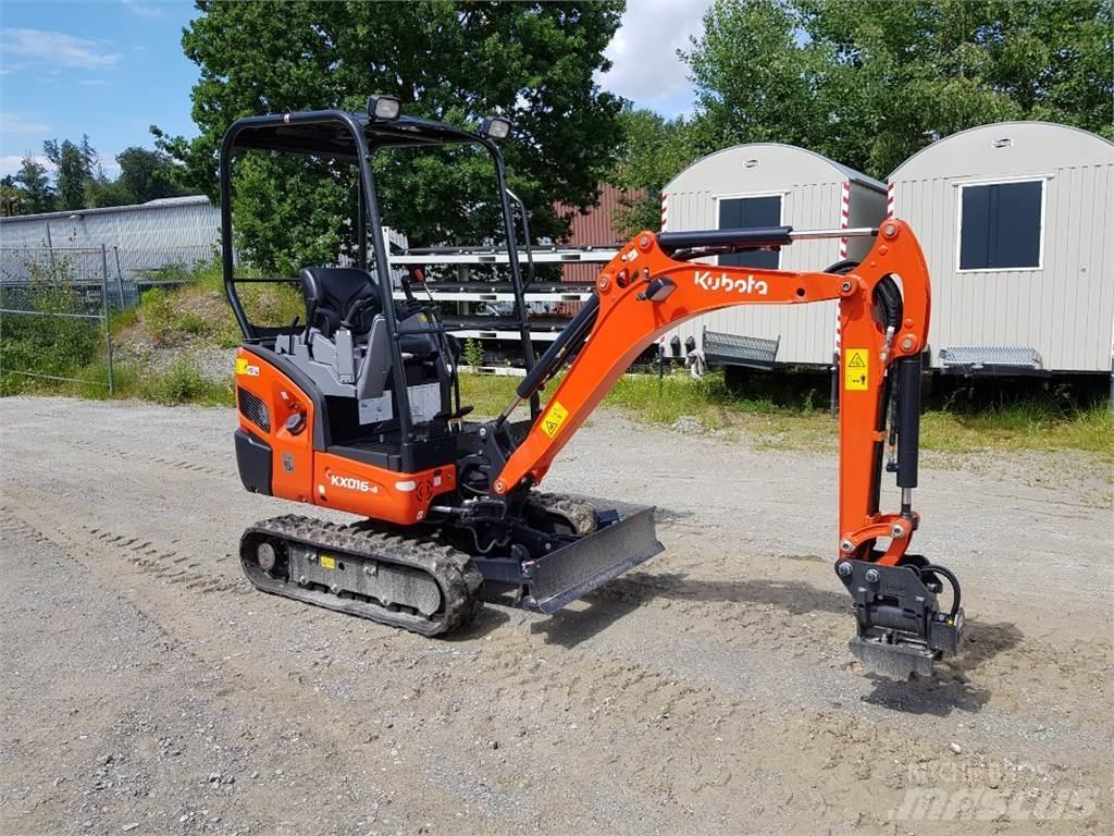 Kubota KX016-4 Mini excavadoras < 7t