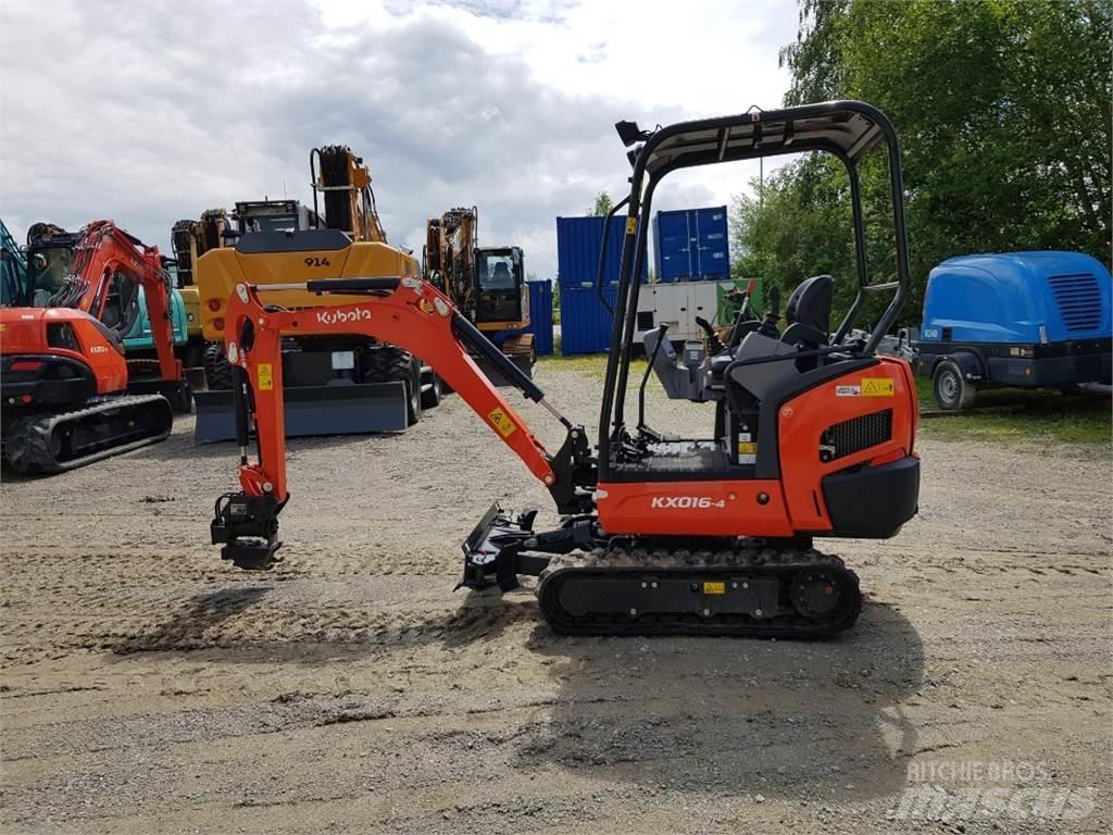 Kubota KX016-4 Mini excavadoras < 7t