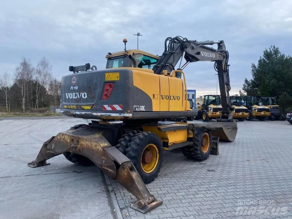 Volvo EW 140 Excavadoras de ruedas