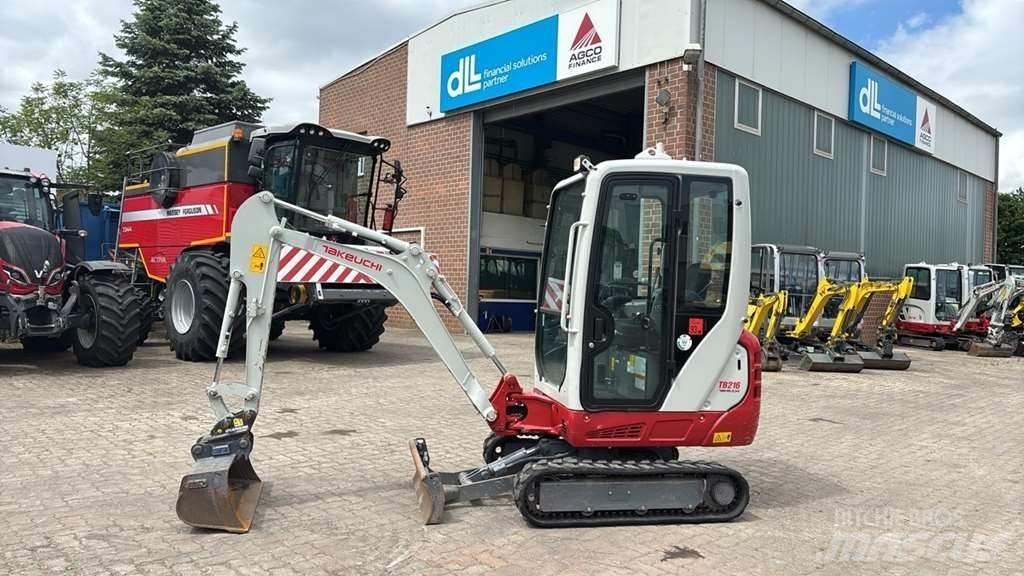 Takeuchi TB216 A Mini excavadoras < 7t