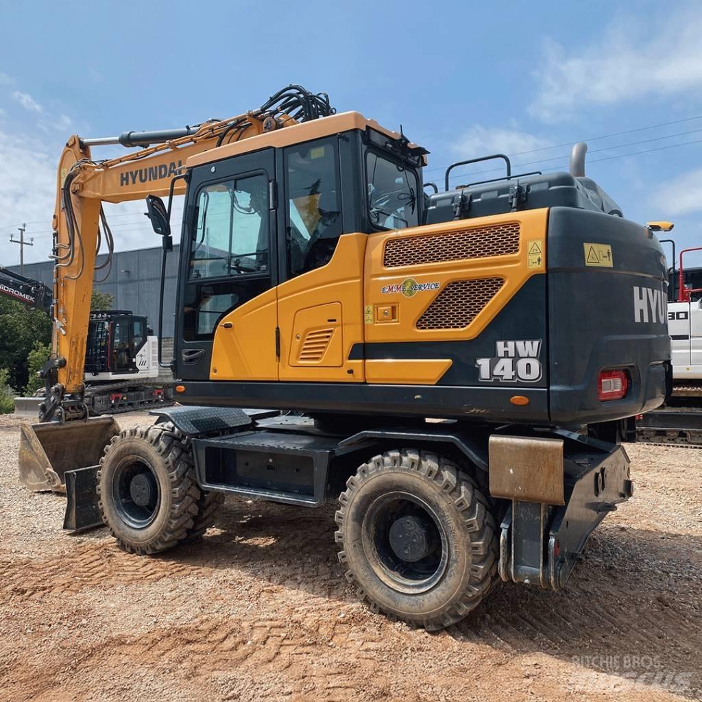 Hyundai HW140 Excavadoras de ruedas