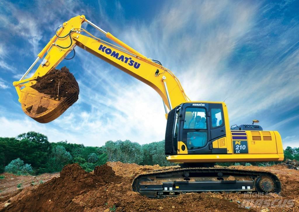 Komatsu PC 210 LC Excavadoras de cadenas