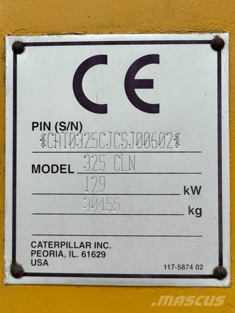 CAT 325CLN LR Excavadoras de largo alcance