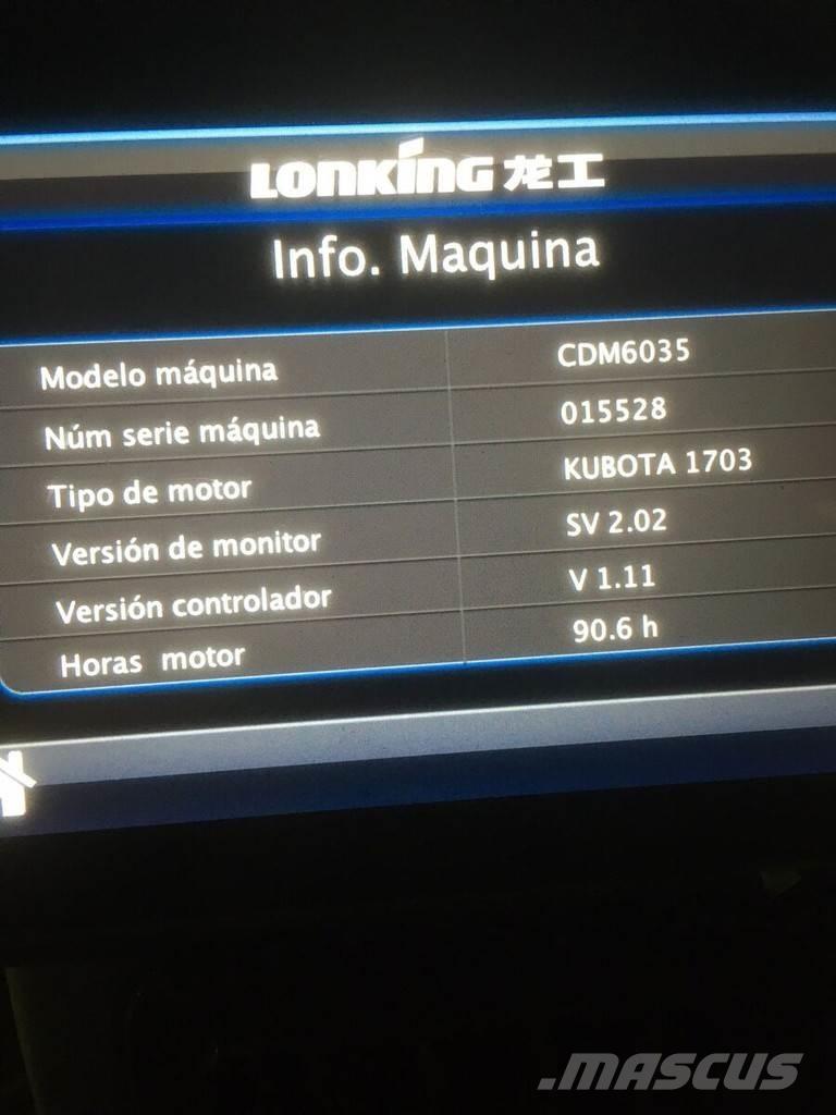 Lonking CDM6035 Mini excavadoras < 7t