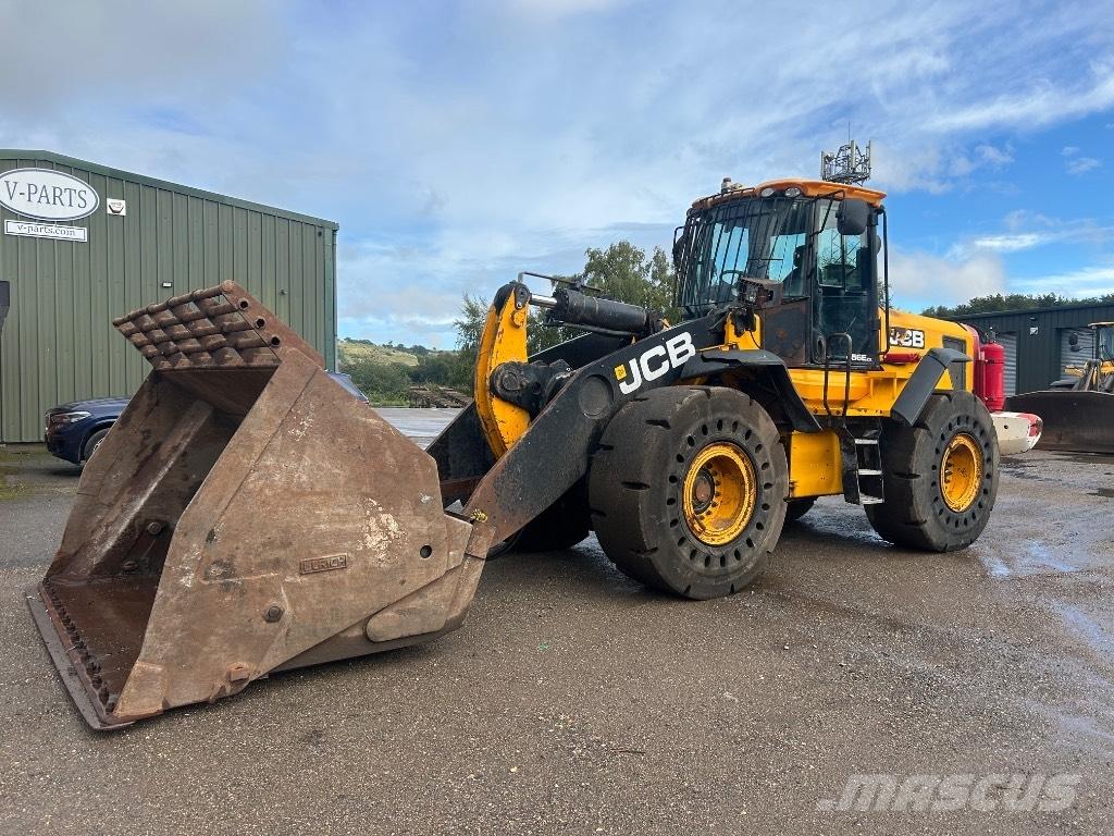 JCB 456 E ZX Cargadoras sobre ruedas
