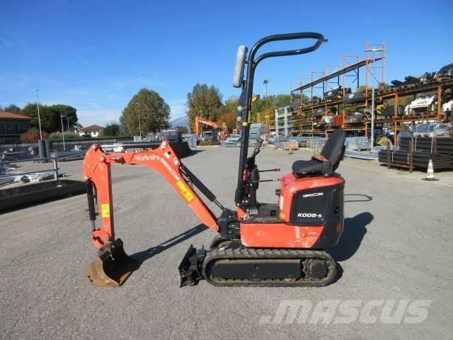 Kubota K 008-5 Mini excavadoras < 7t