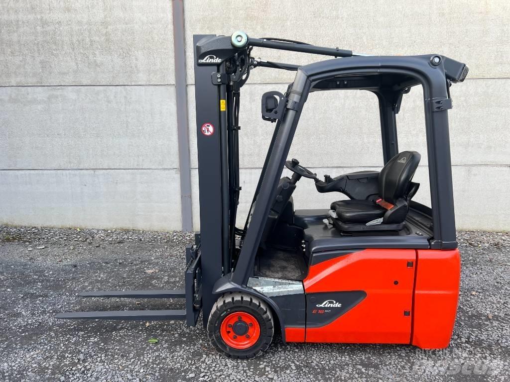 Linde E16-02 EVO Carretillas de horquilla eléctrica
