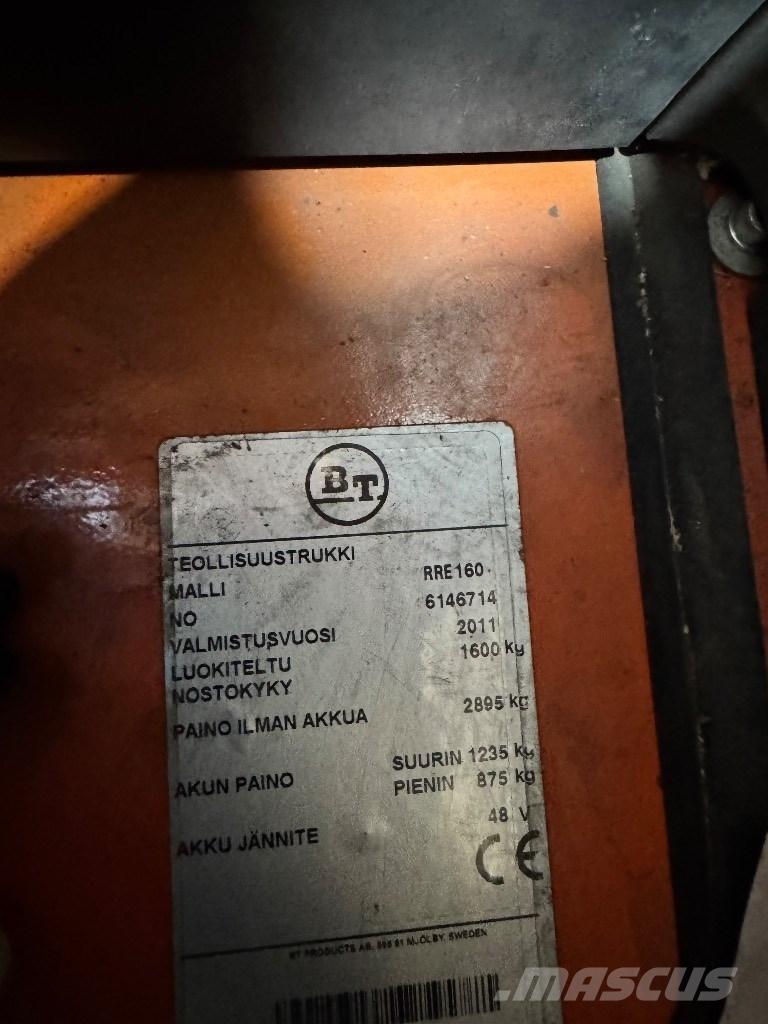 BT RR E 160 Carretillas retráctiles