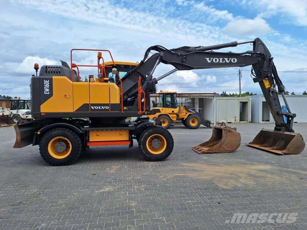 Volvo EW 160 E Excavadoras de ruedas