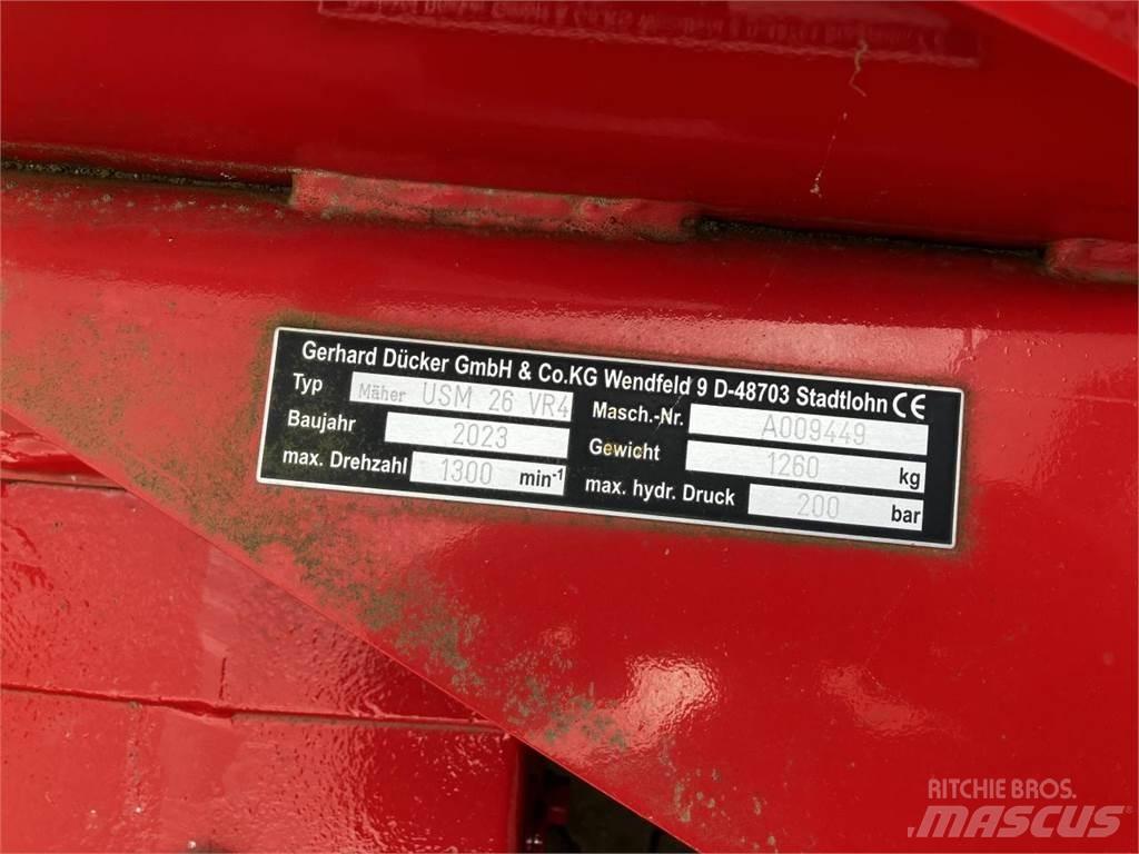 Dücker USM-26 VR4 Segadoras y cortadoras de hojas para pastos
