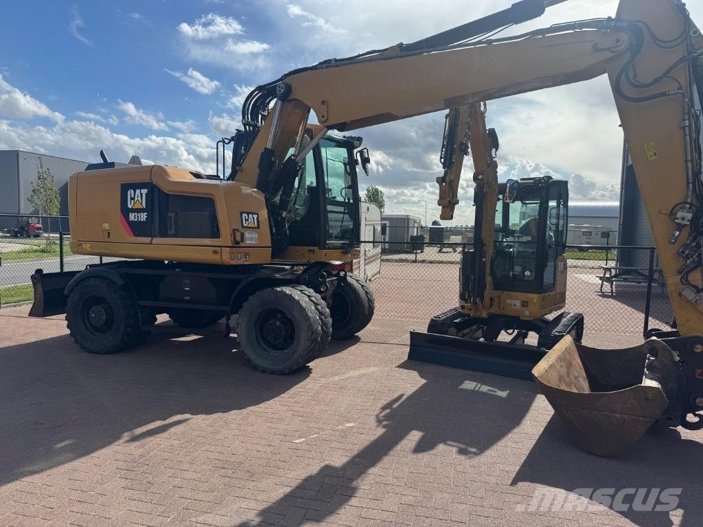 CAT 318 Excavadoras de ruedas