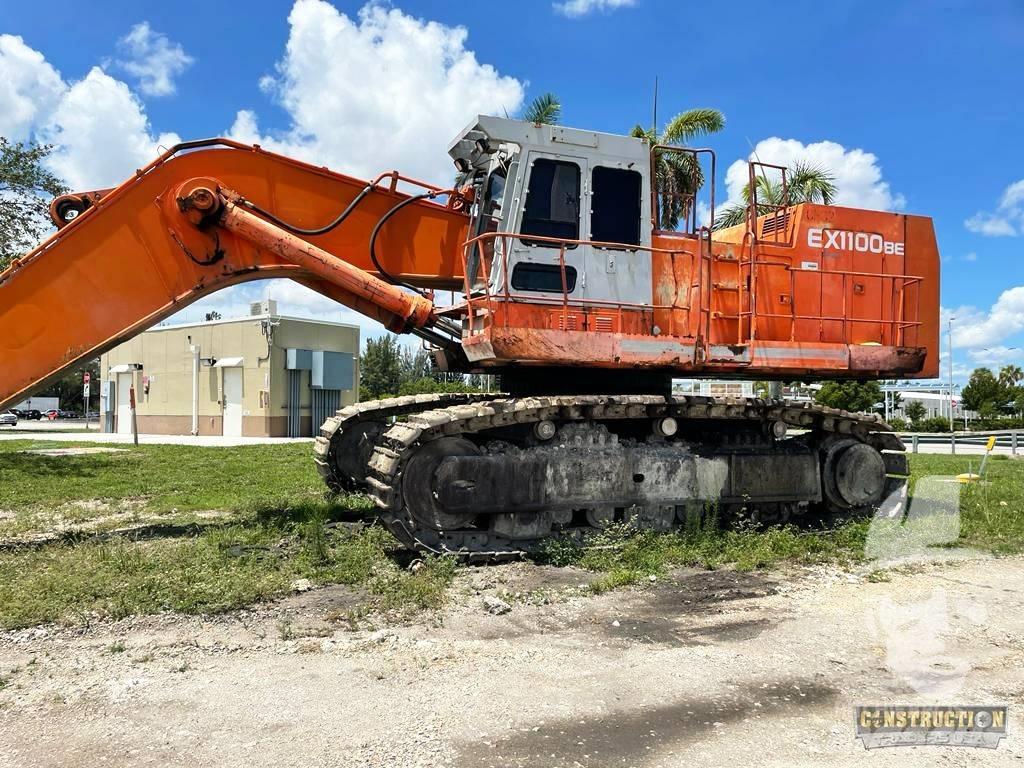 Hitachi EX 1100 BE-3 Excavadoras de cadenas