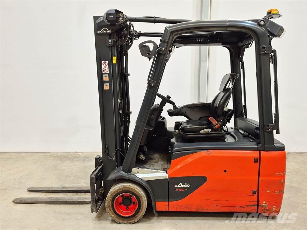 Linde E20L 02 386 Carretillas de horquilla eléctrica