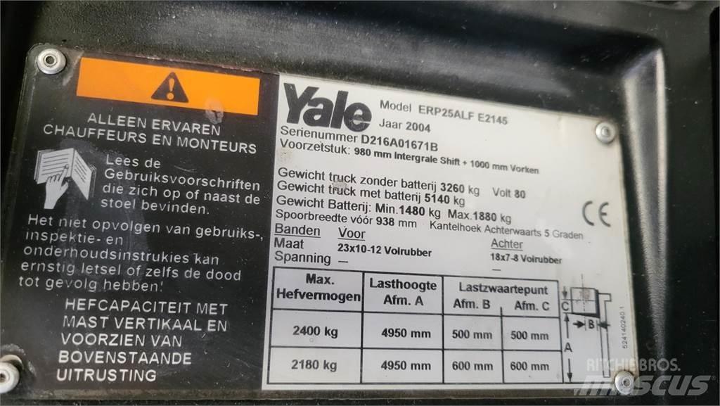 Yale ERP25ALF Carretillas de horquilla eléctrica