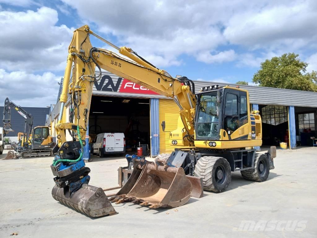 Komatsu PW 148-11 Excavadoras de ruedas