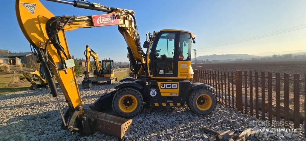 JCB 110 W Hydradig Excavadoras de ruedas
