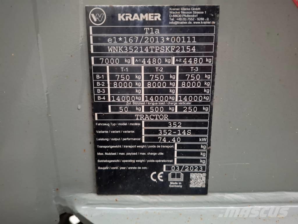 Kramer 8115 Cargadoras sobre ruedas
