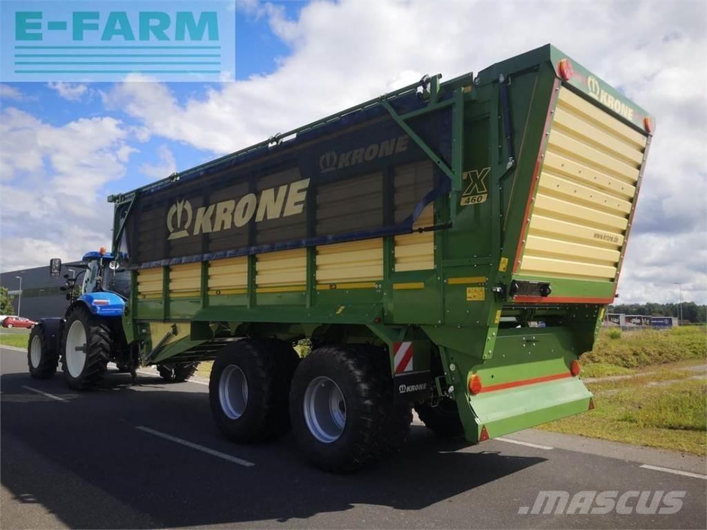 Krone tx 460 Remolque para grano
