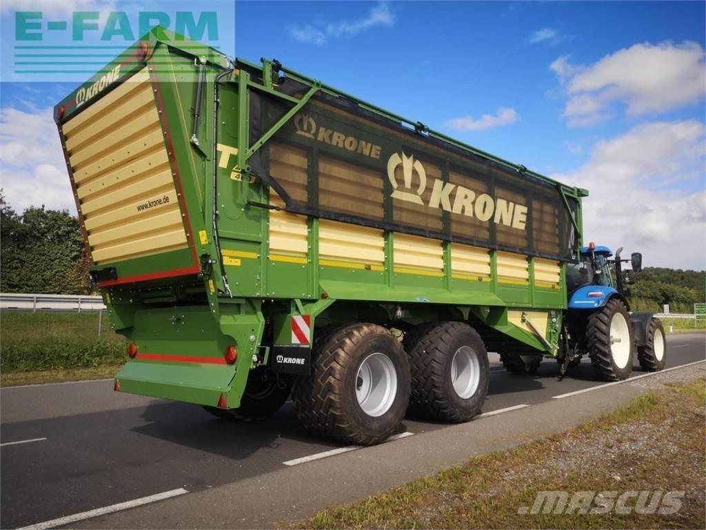 Krone tx 460 Remolque para grano
