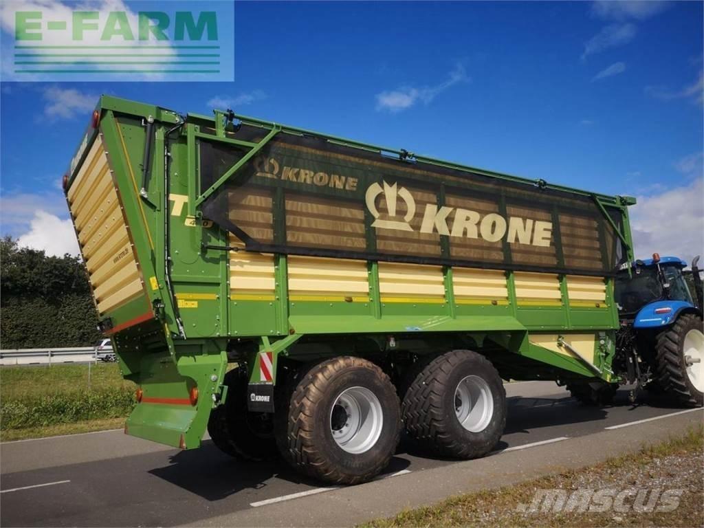Krone tx 460 Remolque para grano