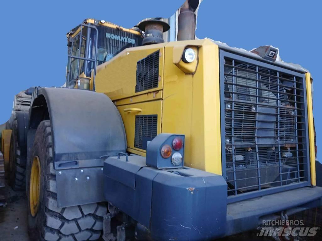 Komatsu WA 500-7 Cargadoras sobre ruedas