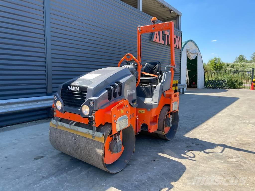 Hamm HD 12 VV Rodillos de doble tambor