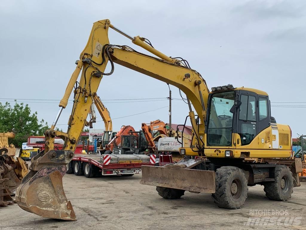 Komatsu PW 140-7 Excavadoras de ruedas