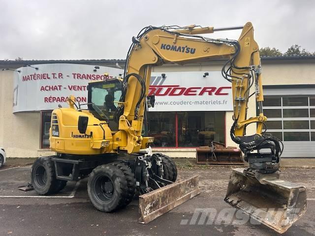 Komatsu PW 98 MR Excavadoras de ruedas
