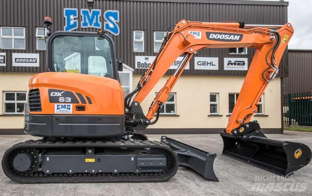 Doosan DX 63-3 Mini excavadoras < 7t