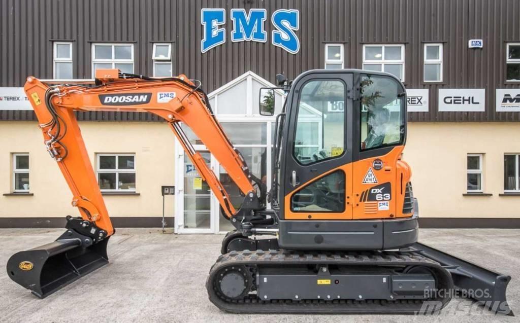 Doosan DX 63-3 Mini excavadoras < 7t