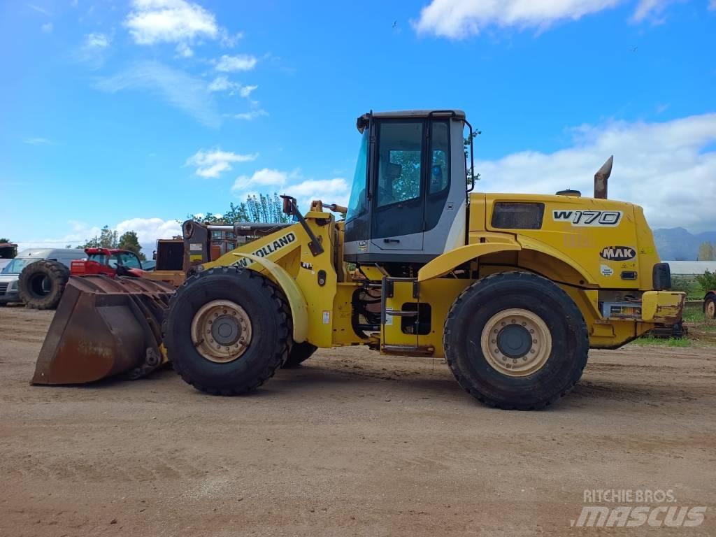 New Holland W 170 Cargadoras sobre ruedas