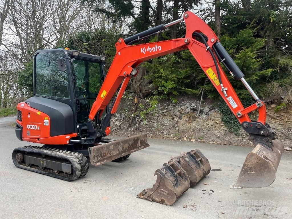 Kubota KX 030-4 Mini excavadoras < 7t