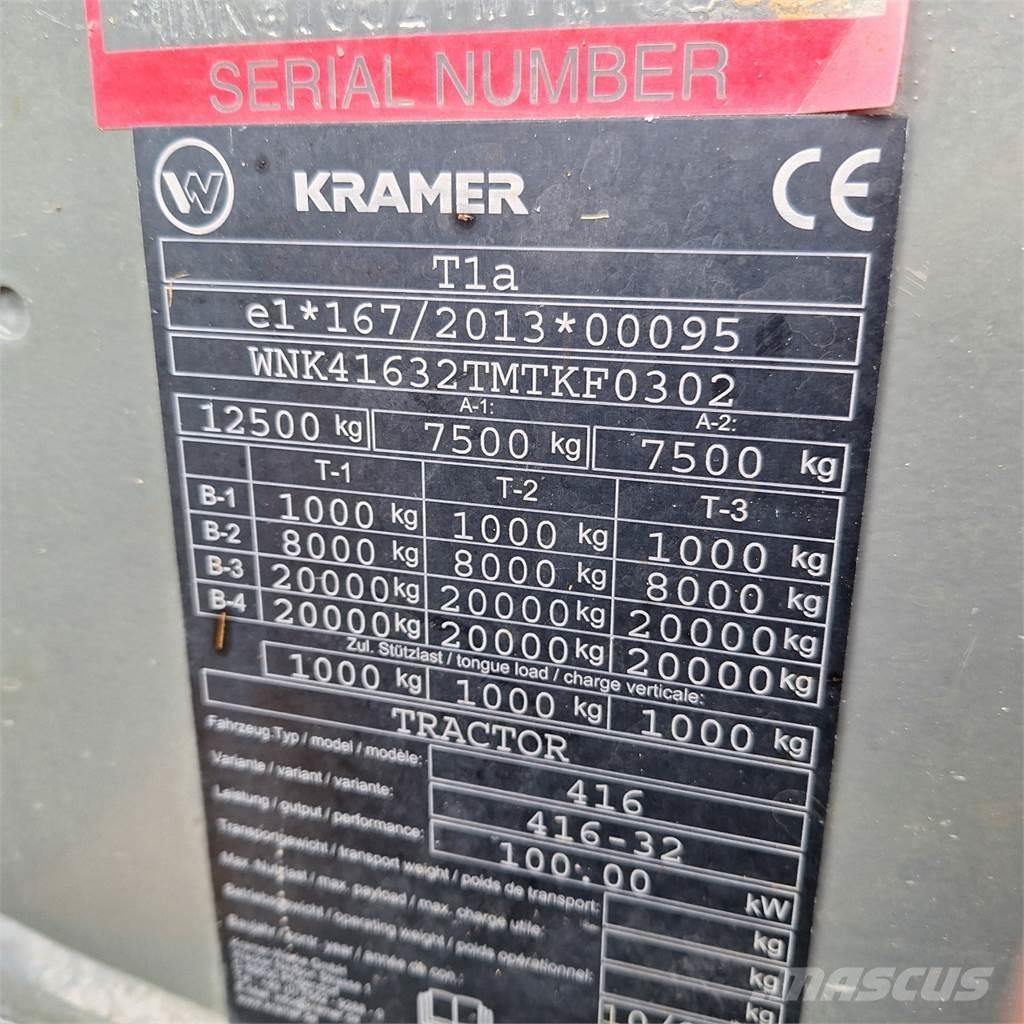Kramer KT457 Manipuladores telescópicos agrícolas