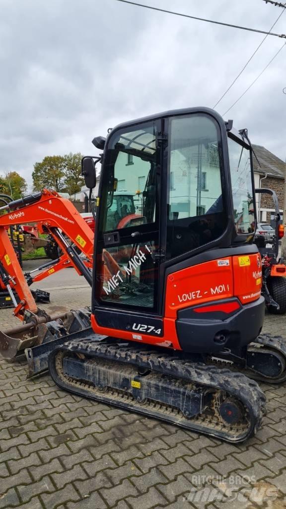 Kubota U 27-4 Mini excavadoras < 7t