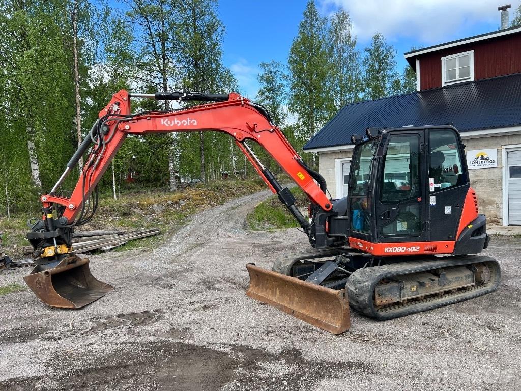 Kubota kx080-4a2 Excavadoras 7t - 12t