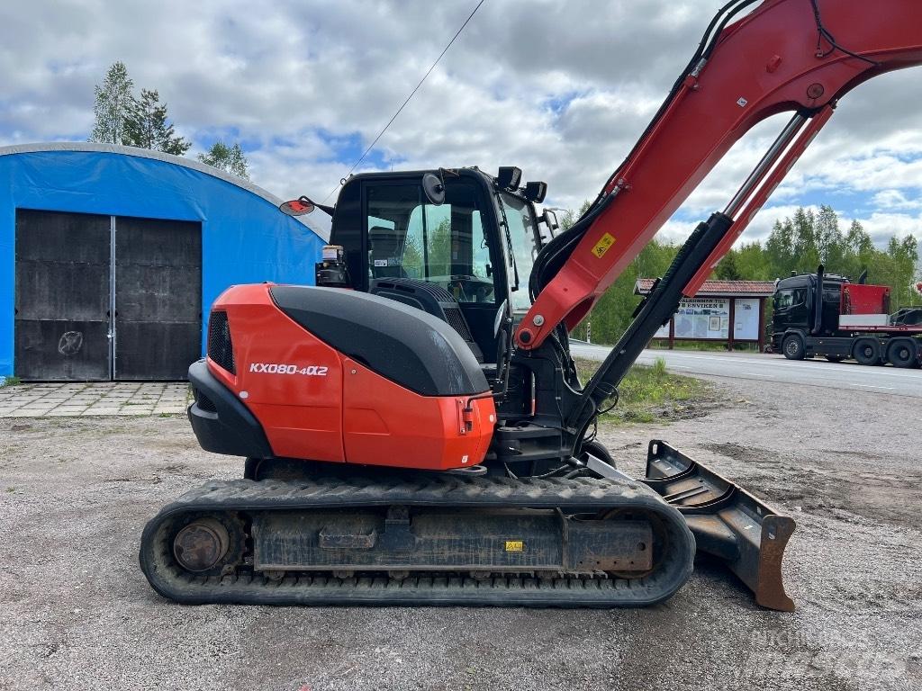 Kubota kx080-4a2 Excavadoras 7t - 12t