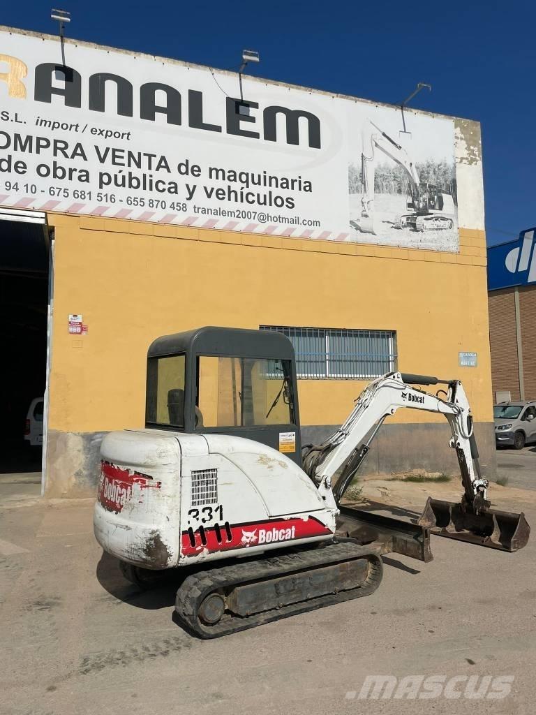 Bobcat 331 Mini excavadoras < 7t